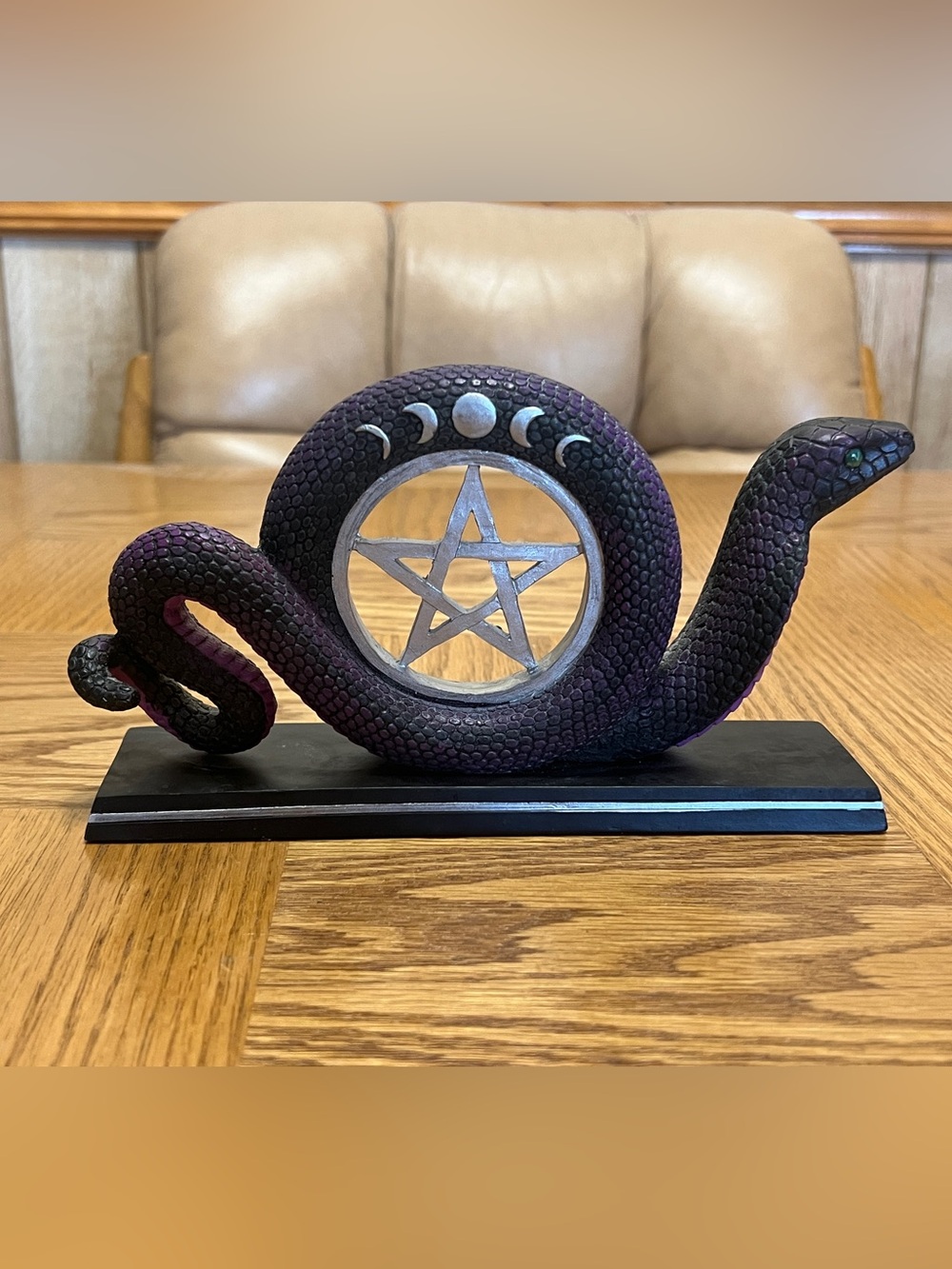 Spirit Halloween Mystical Arts Snake Tabletop Decoration